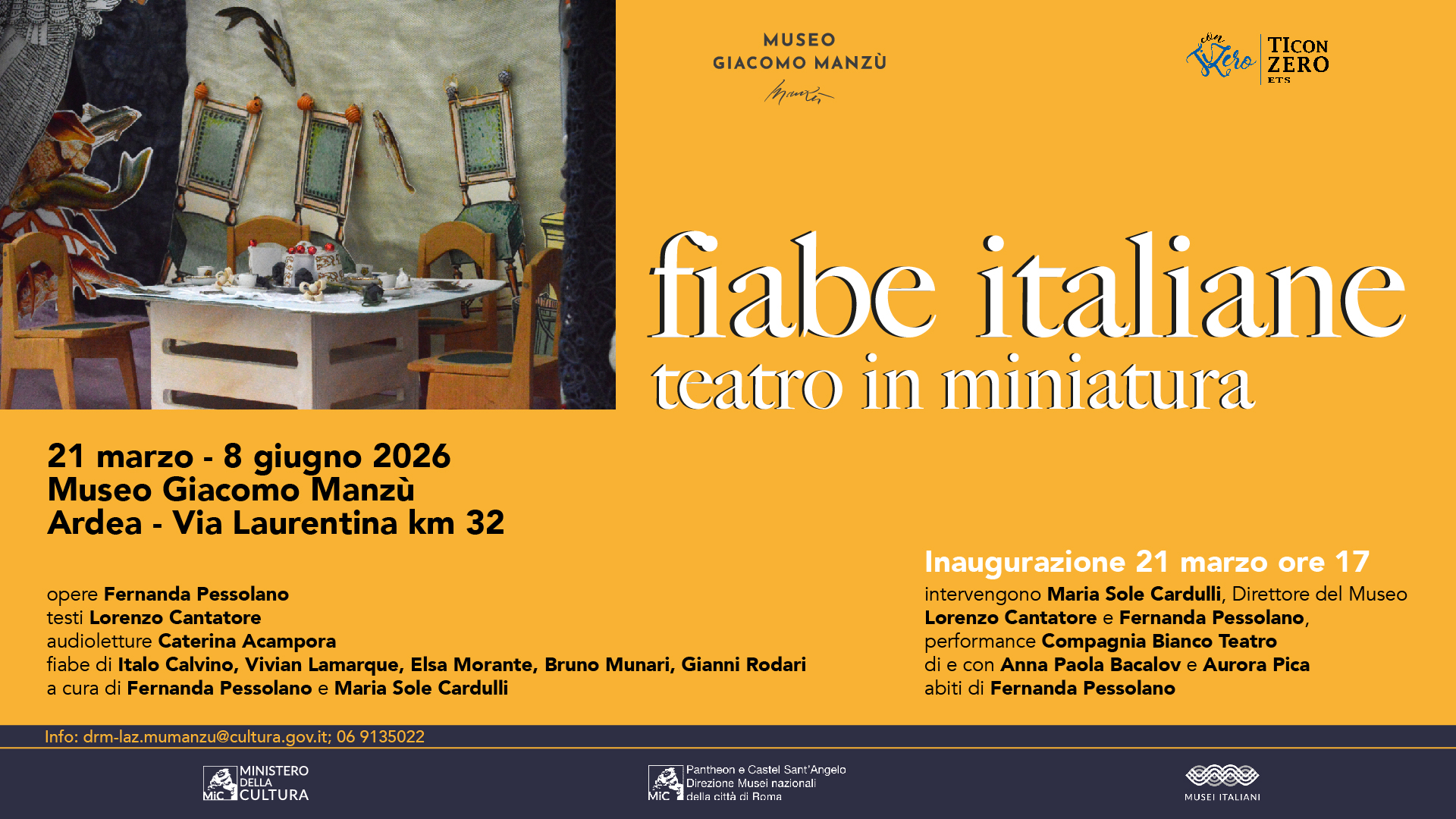 Fernanda Pessolano. FIABE ITALIANE. Teatro in miniatura